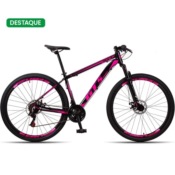 Bicicleta 29 GT Sprint MX7 21 Marchas Freio a Disco MTB Alumínio - Imagem 4
