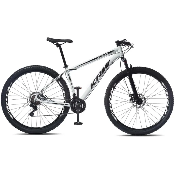 Bicicleta Aro 29 KRW Alumínio Shimano TZ 24 Vel Freio a Disco Ltx S50 - Imagem 4