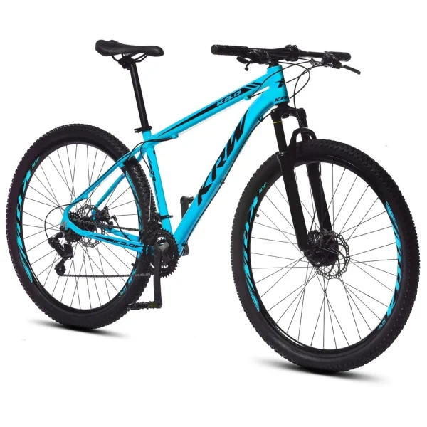 Bicicleta Aro 29 KRW Alumínio Shimano TZ 24 Vel Freio a Disco Ltx S50 - Imagem 14