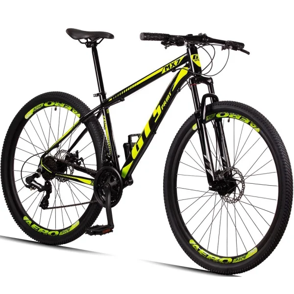 Bicicleta 29 GT Sprint MX7 24V index Freio Disco Alumínio MTB