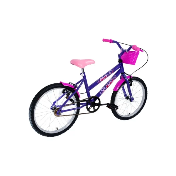 Bicicleta Aro 20 MTB Girl Infantil Tridal - Imagem 9