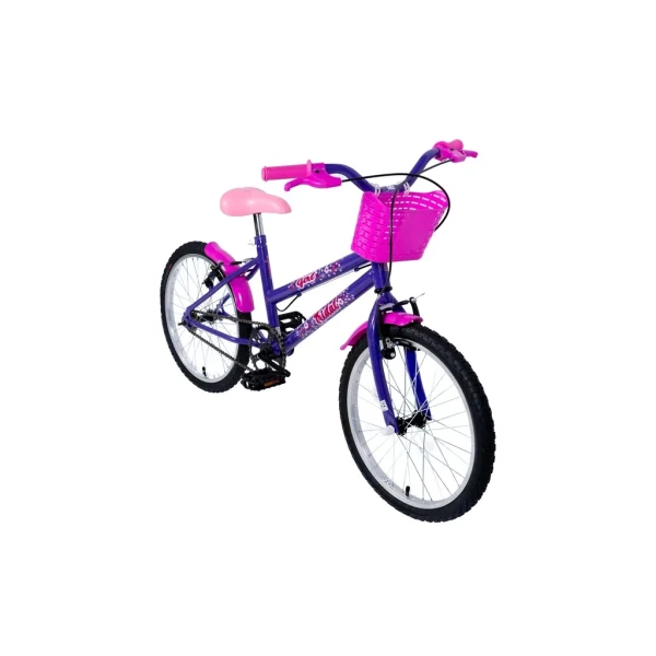 Bicicleta Aro 20 MTB Girl Infantil Tridal - Imagem 8