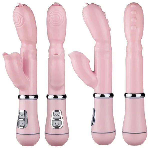 Vibrador Feminino Ponto G Estimulador de Clitoriano com Lingua Forte Potente Recarregável 12 modos - Imagem 10