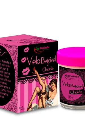 Vela Aromática Sexual Para Massagem Íntima Beijável 45g - La Pimienta