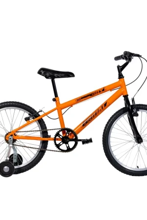 Bicicleta Aro 20 Infantil MTB Boy Com Roda Lateral