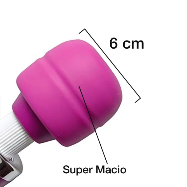Vibrador Varinha Mágica Elétrica 32cm com 10 Modos de Vibração Super Potente e Silencioso - Imagem 10