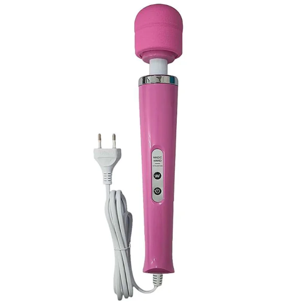 Vibrador Varinha Mágica Elétrica 32cm com 10 Modos de Vibração Super Potente e Silencioso