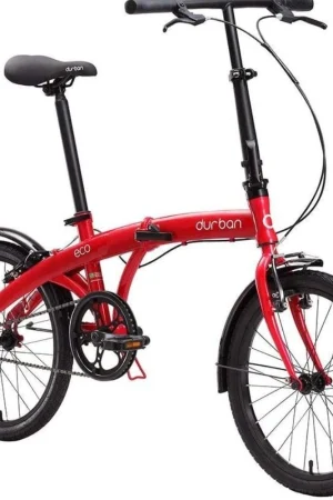 Bicicleta Dobrável Durban Eco Vermelha