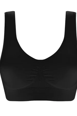 Top Feminino Academia Fitness Sutiã C/ Bojo Removível Treino