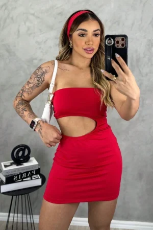 Vestido Mini Grécia Tomara que Caia com Forro Duplo!
