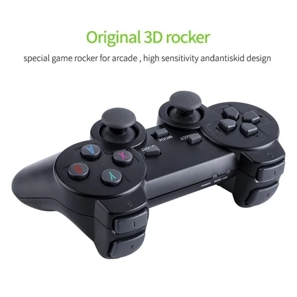 Videogame Stick 10mil 2 Controles Sem Fio Console Original Portatil Jogos Retro Antigo  yihan - Imagem 8